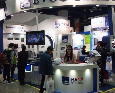 研祥智能超低功耗工业电脑闪耀2012 Automation World韩国展览会